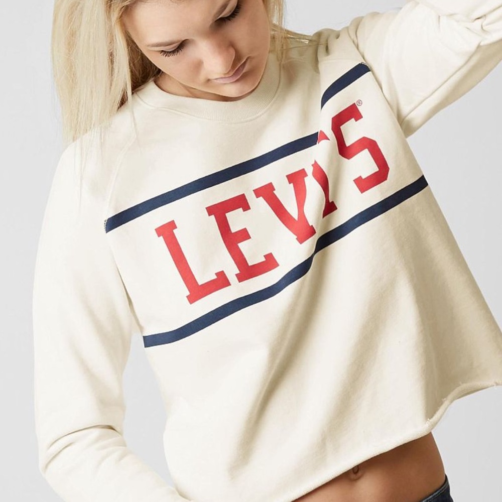 LEVI sweatshirt- MEDIUM